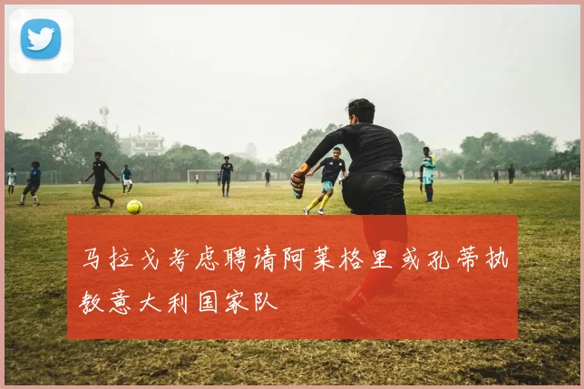马拉戈考虑聘请阿莱格里或孔蒂执教意大利国家队